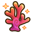 Super Coral. Logo of the website.